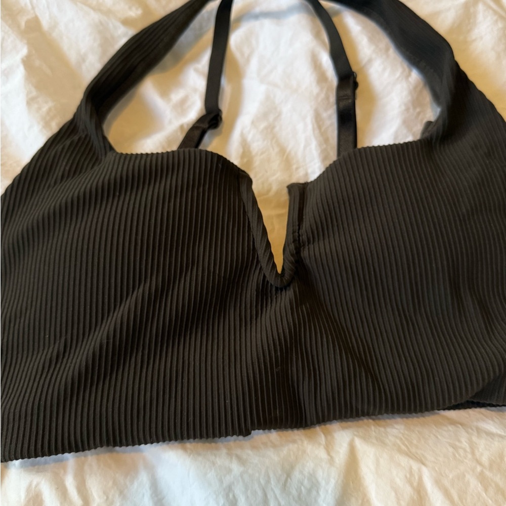 NWT Buffbunny Cold Brew Ribbed Notch Sports Bra - Picture 6 of 8